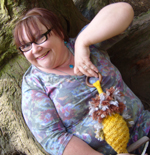 Viv and Skippy at Roath Park 23 July 2011