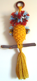 Macaw Macram Owl